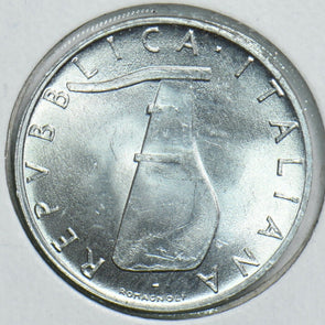 Italy 1954 5 Lire Dolphinanimal 298568 combine shipping
