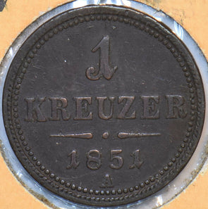 Austria 1851 Kreuzer 903460 combine shipping