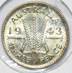 Australia 1943 Georgivs VI 3 Pence 192040 combine shipping
