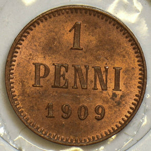 Finland 1909 Penni 240713 combine shipping