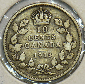 Canada 1913 10 Cents 904197 combine shipping