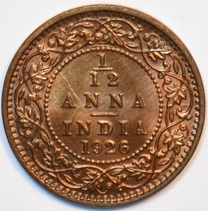 British India 1926 1/12 Anna 193713 combine shipping