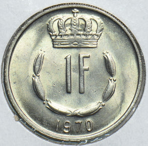 Luxembourg 1970 Franc Ch BU 153873 combine shipping