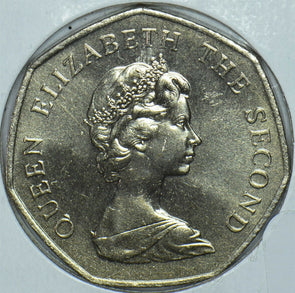 Falkland Islands 1987 50 Pence Fox animal 290765 combine shipping