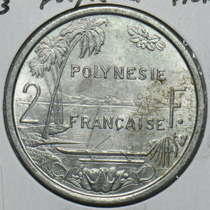 French Polynesia 1973 2 Francs 196975 combine shipping