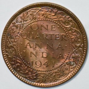 British India 1941 1/4 Anna  901890 combine shipping