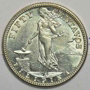 Philippines 1919 S 50 Centavos 491367 combine shipping