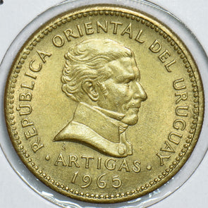 Uruguay 1965 5 Pesos 240961 combine shipping