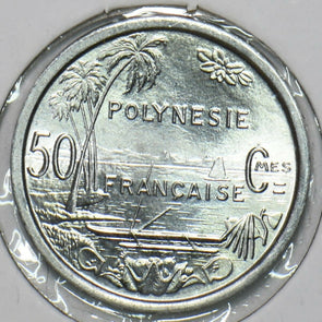 French Polynesia 1965 50 Centimes 196885 combine shipping