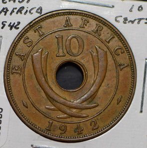 East Africa 1942 10 Cents  900886 combine shipping