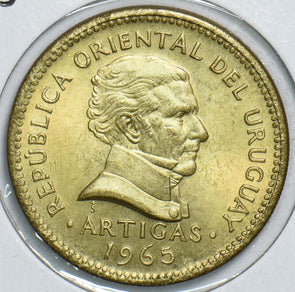 Uruguay 1965 5 Pesos 240962 combine shipping
