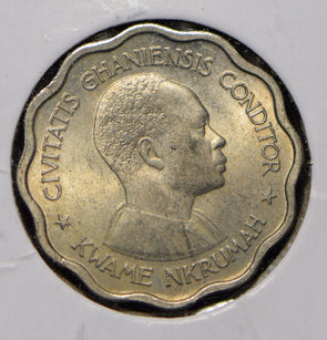 Ghana 1958 3 Pence  291942 combine shipping