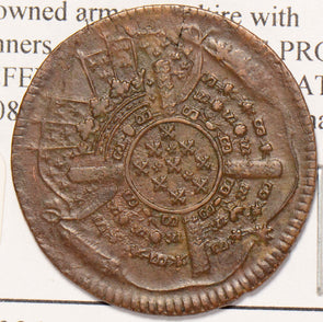 France 1708 AD 20 Sols  siege coinage F0078 combine shipping
