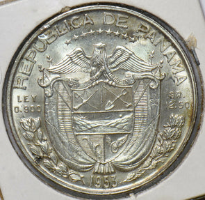 Panama 1953 1/2 Balboa 292629 combine shipping