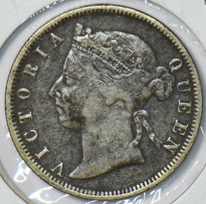 Straits Settlements 1897 20 Cents  291066 combine shipping