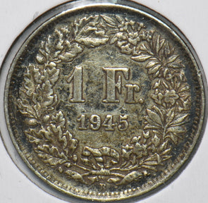 Switzerland 1945 Franc 150764 combine shipping
