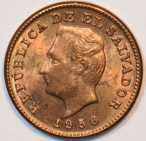 El Salvador 1956 Centavo 295372 combine shipping