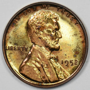 1952 Lincoln Wheat Cent GEM PROOF RED U0337