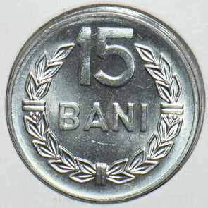 Romania 1975 15 Bani 197304 combine shipping