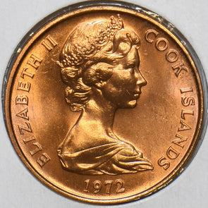 Cook Islands 1972 2 Cents 152733 combine shipping
