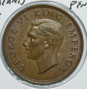New Zealand 1941 1/2 Penny 198936 combine shipping