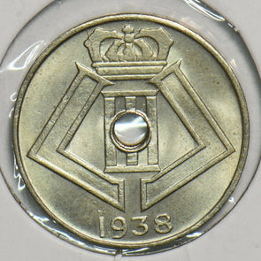 Belgium 1938 5 Centimes UNC 491477 combine shipping