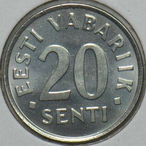 Estonia 2004 20 Senti Lion animal 903470 combine shipping