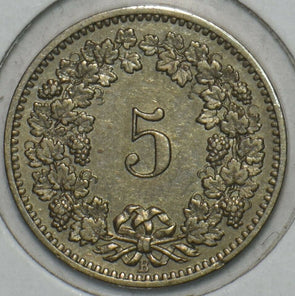 Switzerland 1882 5 Rappen 196345 combine shipping