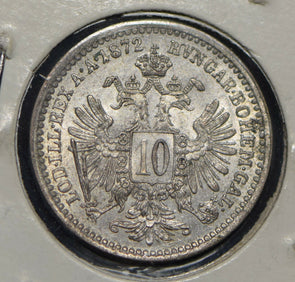 Austria 1872 10 Kreuzer  292094 combine shipping