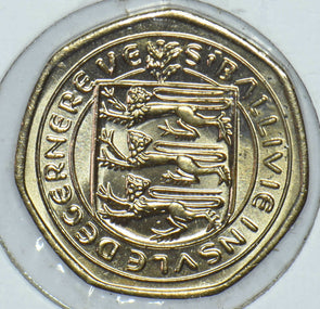 Guernsey 1983 20 Pence 291790 combine shipping