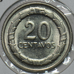 Colombia 1968 20 Centavos 196114 combine shipping