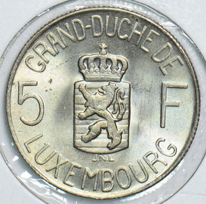 Luxembourg 1962 5 Francs 198747 combine shipping