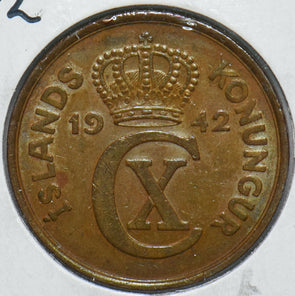 Iceland 1942 5 Aurar 192593 combine shipping