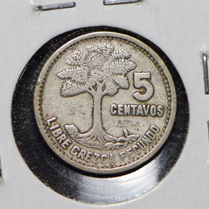 Guatemala 1952 5 Centavos Quetzal animal  900717 combine shipping