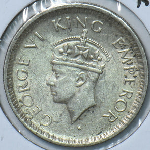 British India 1943 1/4 Rupee 295403 combine shipping