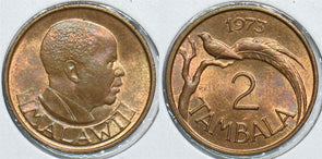 Malawi 1973 2 Tambala Whydah Bird animal 198355 combine shipping
