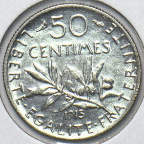 France 1915 50 Centimes 294382 combine shipping