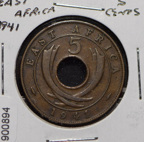 East Africa 1941 5 Cents  900894 combine shipping