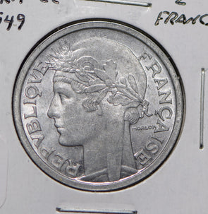 France 1949 2 Francs  900157 combine shipping