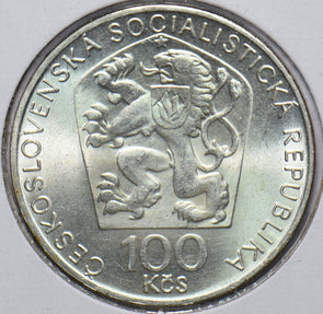 Czechoslovakia 1974 100 Korun Lion animal 240064 combine shipping