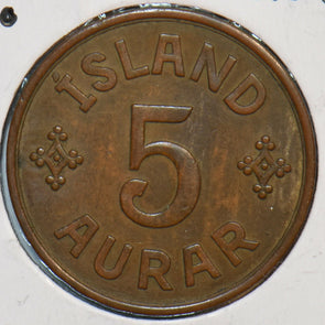 Iceland 1940 5 Aurar 151704 combine shipping