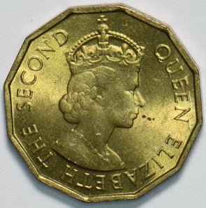 Seychelles 1953 10 Cents Elizabeth II 293529 combine shipping