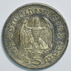Germany 1935 5 Reichsmark 0 240930 combine shipping