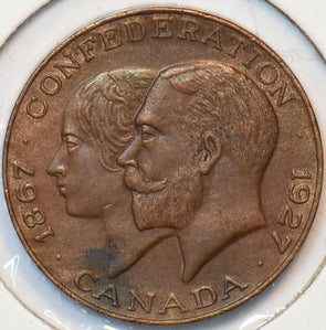 Canada 1927 Token Confederation 151606 combine shipping