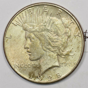 1928-S Peace Dollar Silver MS (UNC) U0263
