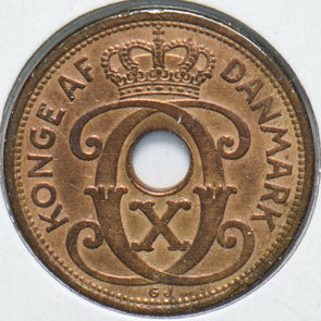 Denmark 1928 2 Ore 192507 combine shipping
