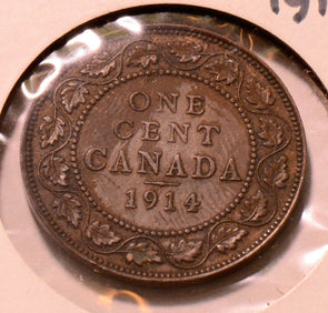 CA0074 Canada 1914 Cent VF combine shipping