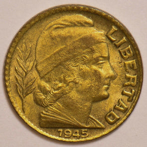 Argentina 1945 5 Centavos Cow animal 240695 combine shipping