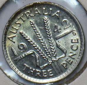 Australia 1942 S 3 Pence 902715 combine shipping