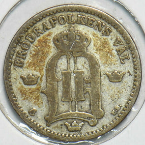 Sweden 1881 25 Ore 197175 combine shipping